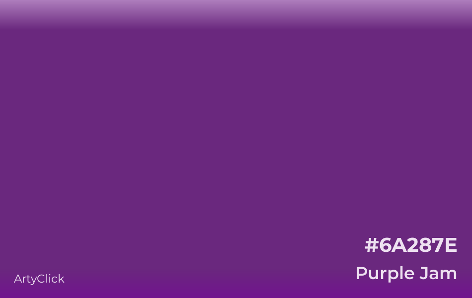 Purple Jam #6A287E